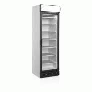 Congélateur vertical de vitrine Statique avec Canopée lumineux L.595mm 270L 570W TEFCOLD
