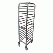 Échelle gastronorme en inox - démontable - 15 ou 20 niveaux pour bacs GN1/1, GN2/1 et 600x400 Échelle gastronorme en inox - démontable - 15 ou 20 niveaux pour bacs GN1/1, GN2/1 et 600x400