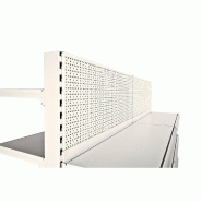 Fond perfo S50 - Dimensions 1000x400mm - Acier résistant - SHELVING 50
