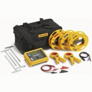 KIT TESTEUR DE TERRE GEO, AVEC & SANS PIQUETS, 0.001 OHM À 299.9 KOHM, RÉSISTIVITÉ KIT TESTEUR DE TERRE GEO, AVEC & SANS PIQUETS, 0.001 OHM À 299.9 KOHM, RÉSISTIVITÉ