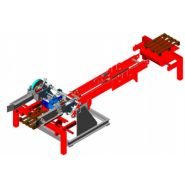 Liaison retourneur machines pour palettes - platon - hauteur : 1500 mm