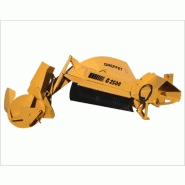 Modèle g 2500 - cureuses de fossés - 550 kg Modèle g 2500 - cureuses de fossés - 550 kg