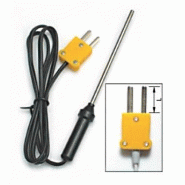 Sonde thermocouple type K à piquer - 77 mm - connecteur 12 mm - -50°C à 250 °C - longueur 0,7 m
