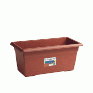 Stefanplast Jardinière méditerranéenne cm. 60 x 32 x 28 cm (hauteur) - orange matière synthétique 8003507842601