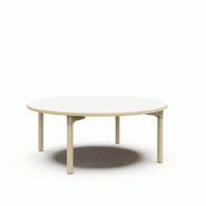 Table école maternelle ronde en bois Yucca Table école maternelle ronde en bois Yucca