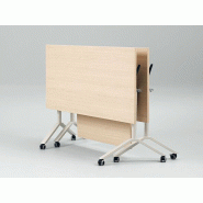 Table rabattable sur roulettes Flexit ? Dinavi