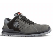 U-Power - Chaussures de sécurité basses souples et légères CARLOS - Daim ventilé - Environnements secs - S1P SRC Gris Taille 42 U-Power - Chaussures de sécurité basses souples et légères CARLOS - Daim ventilé - Environnements secs - S1P SRC Gris Taille 42
