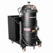 Aspirateur monophasé - DEPURECO BULL 24 - 3 moteurs by-pass, filtre classe M, cuve en acier - Référence : PERIE-A368