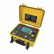 CHAUVIN ARNOUX - CA 6470N TERCA3 Contrôleur de terre - résistivité des sols, couplage et continuité - USB - IP53 - Livré avec adaptateur/chargeur secteur