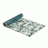 Chemin de table Eclats turquoise 29cm x 5m