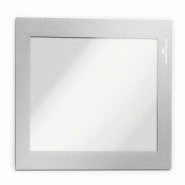 Durable Lot de 5 cadres d'affichage DURAFRAME Magnetic, pour format A6, argent métal - 494823_1