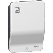 Evb1a22p4ki evlink smart wallbox bornes de recharge pour voiture electrique - schneider - 1 prise t2s - clé iec - paramétrable 3/22 kw