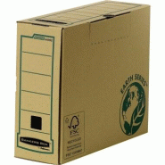 Lot de 20 Boîte à archives Bankers Box Earth, format A4, larg. 100 mm, kraft - 4470201