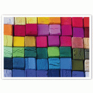 Set de table en cellulose quadrichromie pigments 31x43cm par 2000