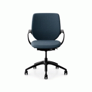 Siège de bureau capitonné - mécanisme synchrone automatique - Giroflex 313 - dessiné par Paolo Fancelli Siège de bureau capitonné - mécanisme synchrone automatique - Giroflex 313 - dessiné par Paolo Fancelli