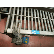 Bande transporteuse à rouleaux