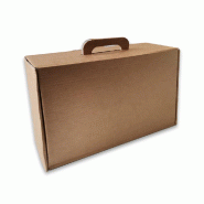 Boîte à monter soi-même avec poignée 345x197x093mm Carton simple 50un - 6581106