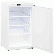 CISABA Congélateur vertical professionnel 112 litres avec 3 clayettes pour CHR. Armoire de congélation statique professionnelle pour bar et restaura