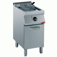 Diamond - Friteuse électrique cuve en "Y" 15 litres, éléments extérieurs sur armoire - réf. E17/F15A4-230/3--N - inox AKS-E17/F15A4-230/3--N