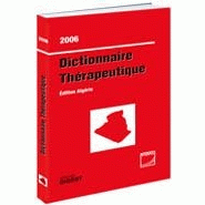 Dictionnaire thérapeutique / edition algérie