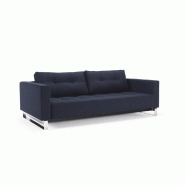 INNOVATION LIVING  CANAPÉ GIGOGNE DESIGN CASSIUS DELUXE EXCESS LOUNGER BLUE MIXED DANCE CONVERTIBLE LIT 155*200 CM