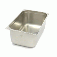 Maxima Récipient gastronorm - 1/1 GN - profondeur 20 cm - acier inoxydable – 53 × 32.5 × 20 cm - AKS-09367505