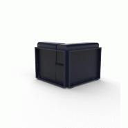 Module d'angle gauche THE FACTORY - bleu