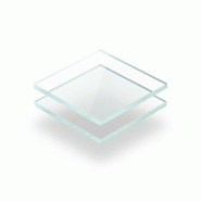 Plaque plexiglass teinté aspect de verre 3mm