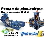 Pompe centrifuge de pisciculture hidrostal à roue a vis ouverte