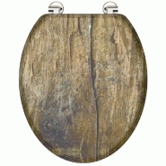 Schütte siège de toilette solid wood mdf imprimé 435085