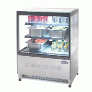 Vitrine réfrigérée murale 900mm vitre droite 290L ATOSA