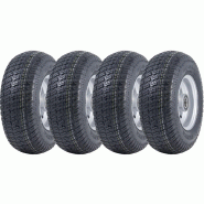 13x5.00-6 Grass Lawnmower Tyres Rims Wanda P332- 25mm 6205 Bearings (Set of 4) 13x5.00-6 Grass Lawnmower Tyres Rims Wanda P332- 25mm 6205 Bearings (Set of 4)
