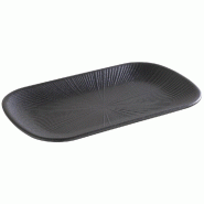 APS Plateau Nero, 26,5x16,2 cm, en mélamine, coloris noir - plastique 85281 APS Plateau Nero, 26,5x16,2 cm, en mélamine, coloris noir - plastique 85281