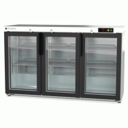 Arrière-bar positif professionnel inox prof 520 hauteur 850 3 porte... - PERH-350-LI