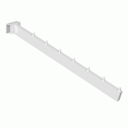 Bras incliné  40cm - blanc