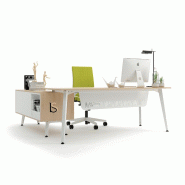 Bureau d'angle avec meuble de rangement Arky - 208, Noir, Anthracite, Droite_0