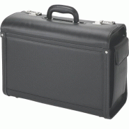 Jüscha Pilot case Genova, en simili noir - 45028