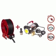 Pack enrouleur Diesel 15 m Ø 3/4 20 bars Acier peint avec pompe 230 V pistolet et tuyaux MW Tools SHD3415 SET3 230 Pack enrouleur Diesel 15 m Ø 3/4 20 bars Acier peint avec pompe 230 V pistolet et tuyaux MW Tools SHD3415 SET3 230