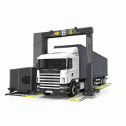 Système d'inspection rayons X pour cargo lourd - contrôle sécurisé et rapide des marchandises