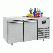 700 Table réfrigérée 2 portes ENERGY LINE - 7489.5500 Combisteel - inox 7489.55
