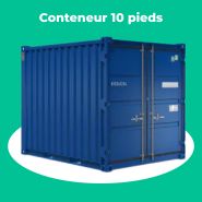 Conteneur  de stockage 10 pieds Neuf, le conteneur de stockage par excellence_1