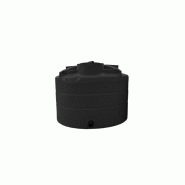 Cuve de stockage d'eau aérienne 4000L - BASIC avec vanne femelle PVC DN50 et trou d'homme Ø 462