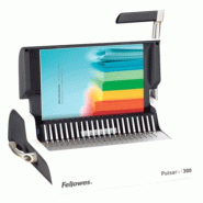 Fellowes Perforelieur mécanique Pulsar+ 300, anneaux plastiques - 0043859651245