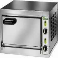 Four à pizza électrique professionnel FIMAR modèle MICROV1C. Manuel. 1 chambre de cuisson avec dessus réfractaire. Chambre 405 x 405 mm - 848