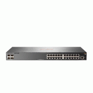 Hewlett Packard Enterprise Aruba 2930F 24G 4SFP+ Commutateur de réseau géré L3 Gigabit Ethernet (10/100/1000) 1U Gris