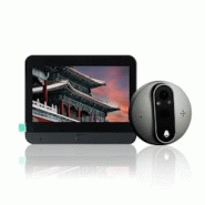Interphone Vidéo WiFi Écran Couleur 4.3 Pouces 1080P Vision Nocturne Noir YONIS - noir 3615616948300 Interphone Vidéo WiFi Écran Couleur 4.3 Pouces 1080P Vision Nocturne Noir YONIS - noir 3615616948300