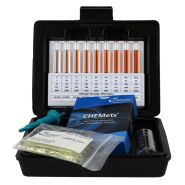 Kit d’analyse visuelle du Peroxyde d'hydrogène, 1000-10 000 ppm Type : HR CHEMets® 30 unités, marque Chemetrics - Ref.: NBB033 Kit d’analyse visuelle du Peroxyde d'hydrogène, 1000-10 000 ppm Type : HR CHEMets® 30 unités, marque Chemetrics - Ref.: NBB033