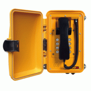 Téléphone mural analogique - IP66 en polycarbonate, à porte - INDUTEL-0T_0