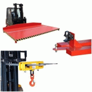 Accessoire polyvalent et robuste pour chariot élévateur - Manutention industrielle