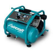Compresseur silencieux sans huile cuve 8 L 1,3 kW / 1,75 Ch 240 L/min 10 bars 230V Aircraft AIRBOY SIL 241 OF E